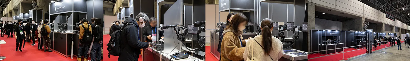 INTER BEE EXPERIENCE X-Headphone | X-Microphone イメージ