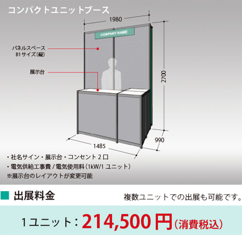 コンパクトブース