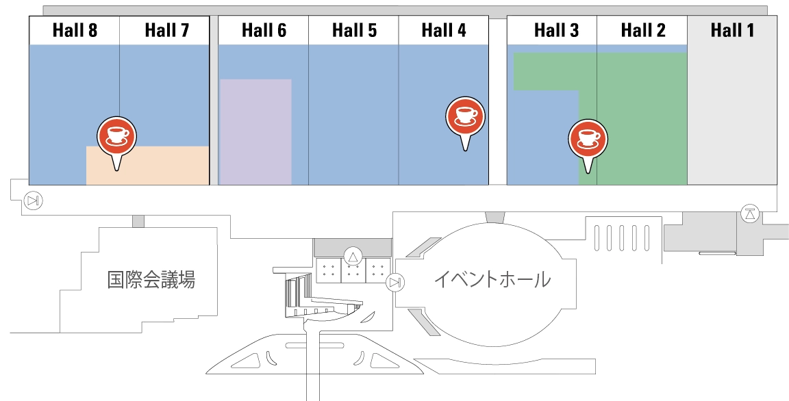 Coffee Marche Area MAP