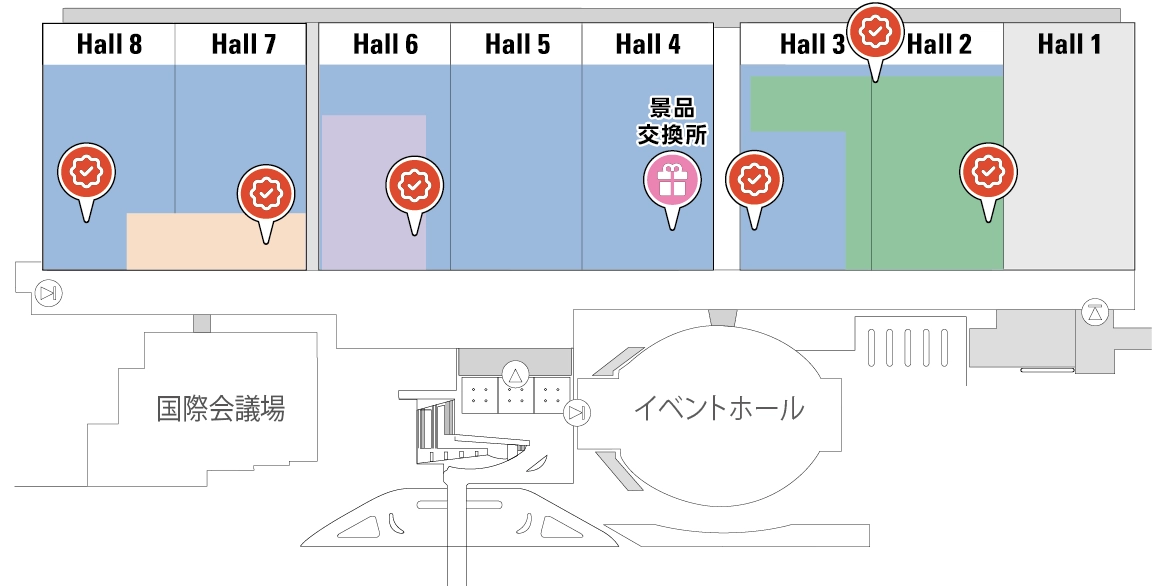 AR Stamp Rally Area MAP
