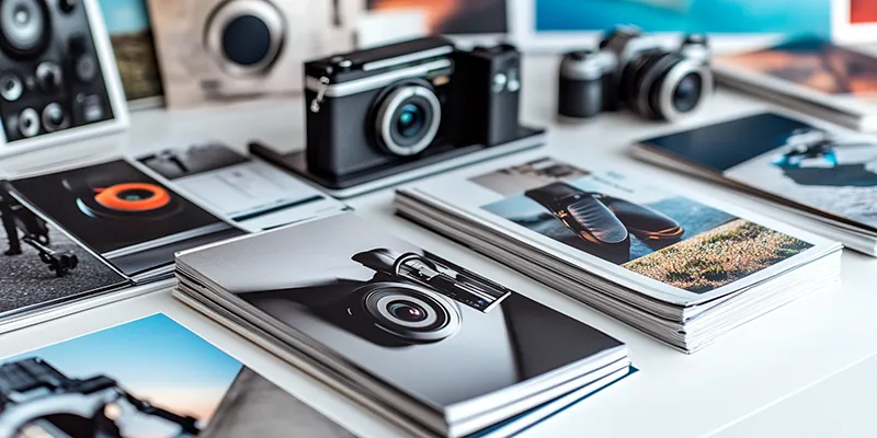 Image of materials laid out on a table